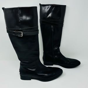 Tod’s Black and Brown Riding Boots 35